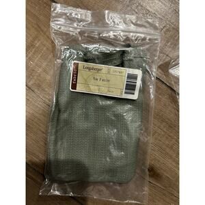 Longaberger SMALL FRUIT Basket Liner SAGE GREEN Fabric NEW